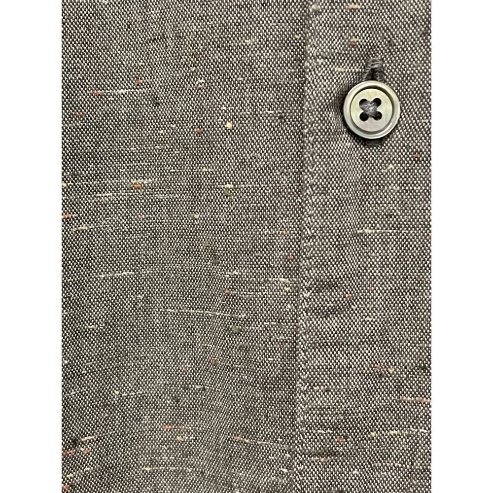 John Varvatos Textured Casual Collared Button Down Date Night Shirt - Sz Large - Picture 5 of 9